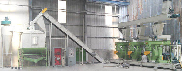 complete biomass pellet plant