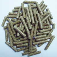 Peanut shell pellets